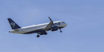 Azul anuncia voos diretos para Assunção, no Paraguai, a partir de dezembro